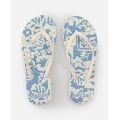 RIP CURL Mixed Bloom Open Toe tongs femme RIP CURL Mixed Bloom Open Toe tongs femme