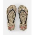RIP CURL Mixed Bloom Open Toe tongs femme RIP CURL Mixed Bloom Open Toe tongs femme