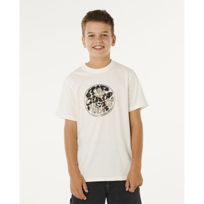 RIP CURL&nbsp;Wettie&nbsp;Passage Icon tee tshirt manches courtes enfant&nbsp;
