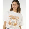 RIP CURL Pacific Coast Heritage Tee tshirt manches courtes femme RIP CURL Pacific Coast Heritage Tee tshirt manches courtes femme