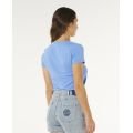 RIP CURL&nbsp;RC Heart&nbsp;V Neck Tee tshirt manches courtes femme