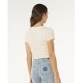 RIP CURL RC Heart V Neck Tee tshirt manches courtes femme RIP CURL RC Heart V Neck Tee tshirt manches courtes femme