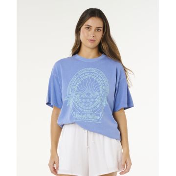 RIP CURL&nbsp;Hotel&nbsp;Malibu&nbsp;Heritage&nbsp;Tee tshirt manches courtes femme