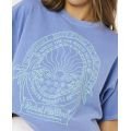 RIP CURL&nbsp;Hotel&nbsp;Malibu&nbsp;Heritage&nbsp;Tee tshirt manches courtes femme