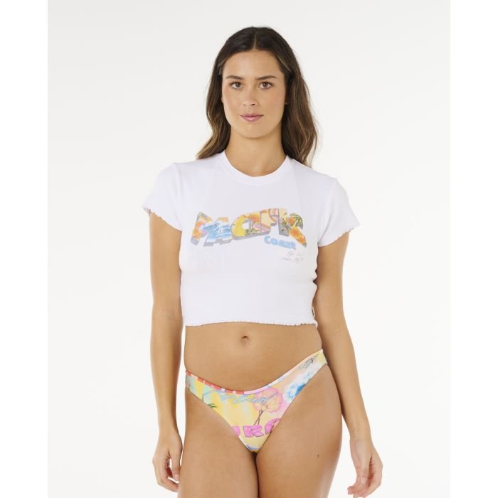 RIP CURL Haley O Baby Tee top femme RIP CURL Haley O Baby Tee top femme