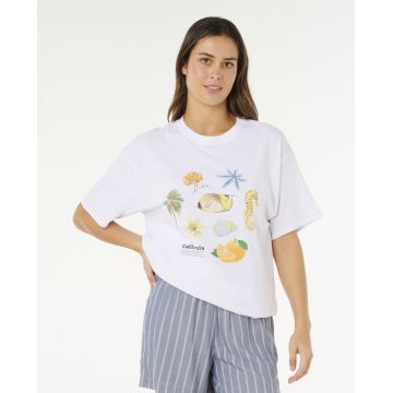 RIP CURL Poolside&nbsp;Heritage&nbsp;Tee tshirt manches courtes femme