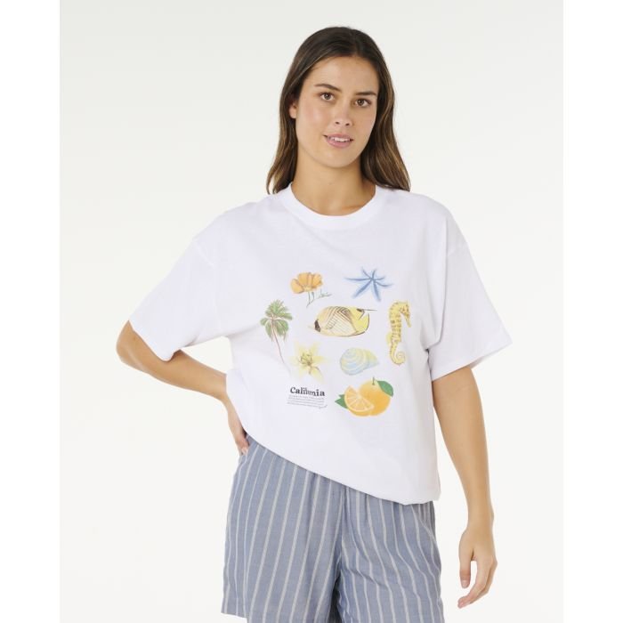 RIP CURL Poolside&nbsp;Heritage&nbsp;Tee tshirt manches courtes femme