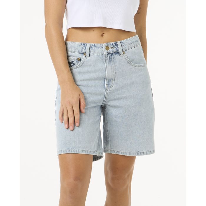 RIP CURL Aggie Relaxed Denim Short femme RIP CURL Aggie Relaxed Denim Short femme