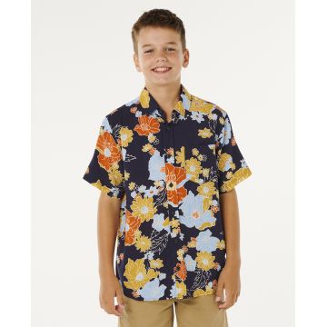 RIP CURL&nbsp;Pacific&nbsp;Rinse&nbsp;SS&nbsp;Shirt chemise manches courtes enfant&nbsp;
