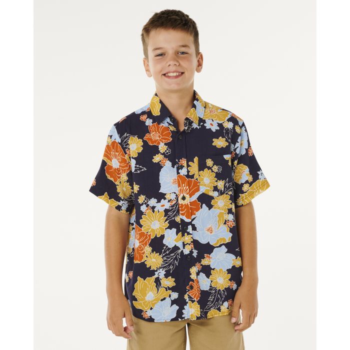RIP CURL Pacific Rinse SS Shirt chemise manches courtes enfant RIP CURL Pacific Rinse SS Shirt chemise manches courtes enfant