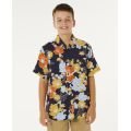 RIP CURL&nbsp;Pacific&nbsp;Rinse&nbsp;SS&nbsp;Shirt chemise manches courtes enfant&nbsp;