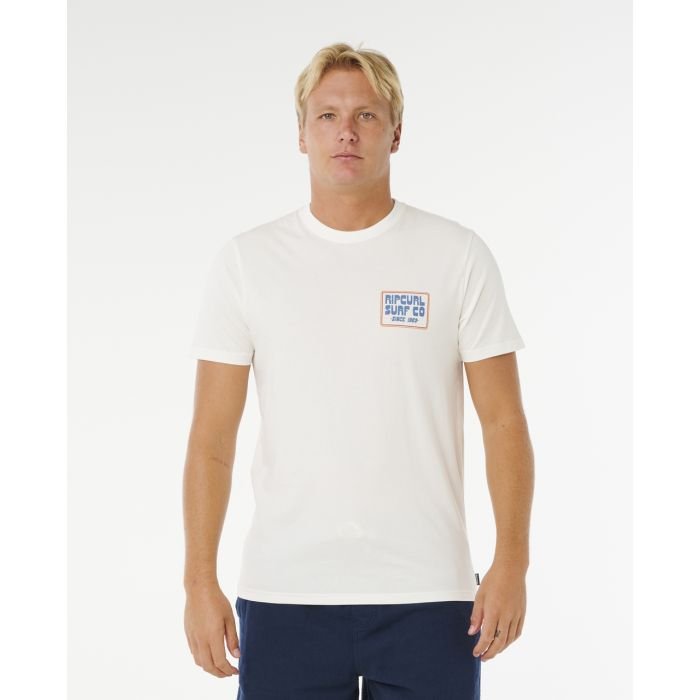 RIP CURL Pacific Rinse Sunrise Tee tshirt manches courtes homme RIP CURL Pacific Rinse Sunrise Tee tshirt manches courtes homme