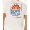 RIP CURL Pacific Rinse Sunrise Tee tshirt manches courtes homme RIP CURL Pacific Rinse Sunrise Tee tshirt manches courtes homme