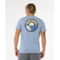 RIP CURL Pacific Rinse Stacked Tee tshirt manches courtes homme RIP CURL Pacific Rinse Stacked Tee tshirt manches courtes homme
