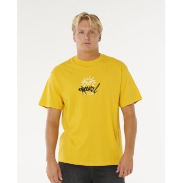 RIP CURL&nbsp;Inner&nbsp;Visions Rotten&nbsp;Sun&nbsp;Tee tshirt manches courtes homme