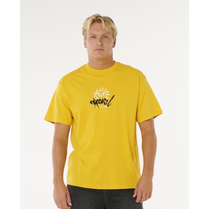 RIP CURL Inner Visions Rotten Sun Tee tshirt manches courtes homme RIP CURL Inner Visions Rotten Sun Tee tshirt manches courtes homme