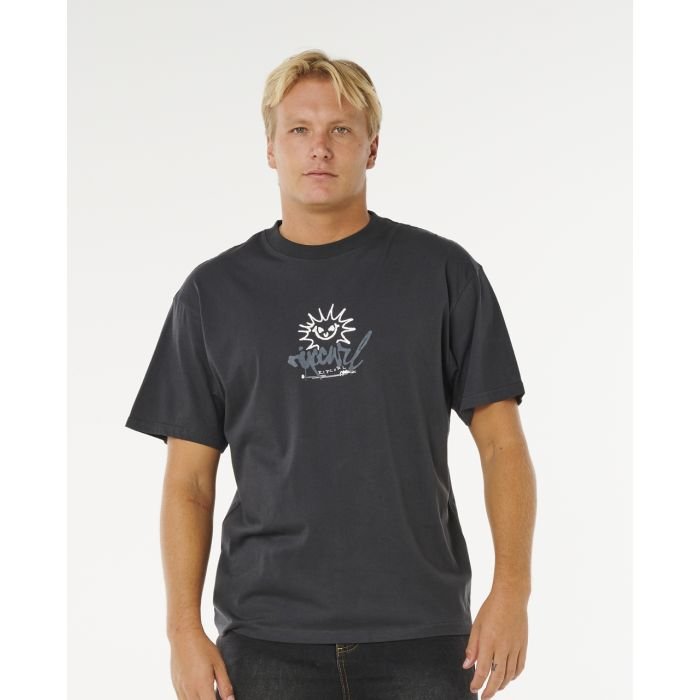 RIP CURL Inner Visions Rotten Sun Tee tshirt manches courtes homme RIP CURL Inner Visions Rotten Sun Tee tshirt manches courtes homme
