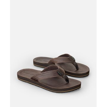 RIP CURL Surf Revival Leather&nbsp;Open Toe&nbsp;tongs homme