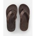 RIP CURL Surf Revival Leather Open Toe tongs homme RIP CURL Surf Revival Leather Open Toe tongs homme