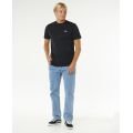 RIP CURL Streamline Embroid Tee tshirt manches courtes homme RIP CURL Streamline Embroid Tee tshirt manches courtes homme