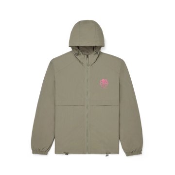 JONSEN ISLAND Windbreaker Kaki est un blouson coupe-vent unisexe