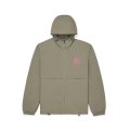 JONSEN ISLAND Windbreaker Kaki est un blouson coupe-vent unisexe