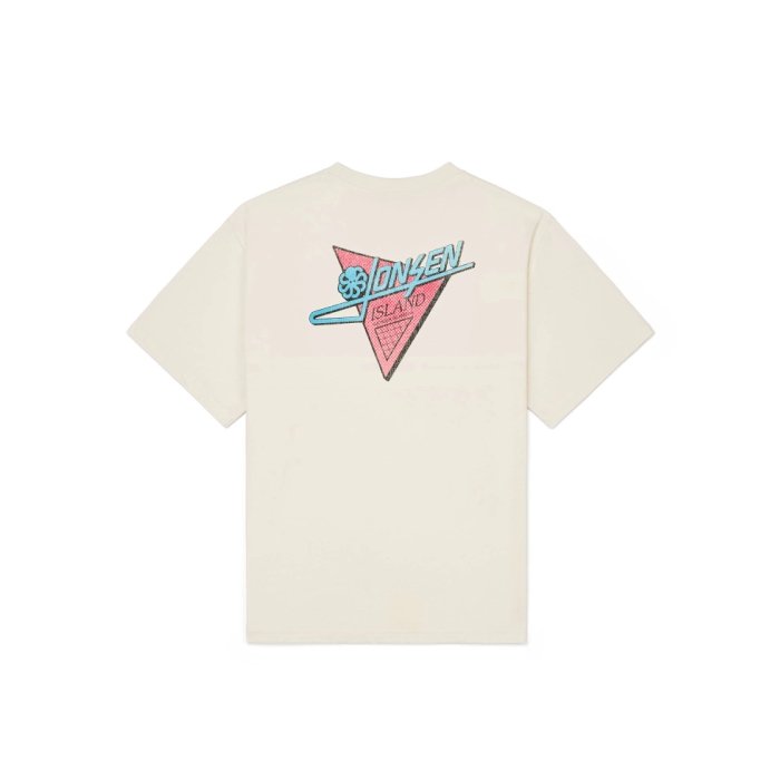 JONSEN ISLAND Confort Laguna Coconut T-shirt à manches courtes unisexe