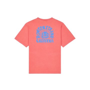 JONSEN ISLAND Confort Fat Letters Red T-shirt à manches courtes unisexe