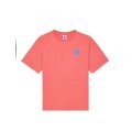 JONSEN ISLAND Confort Fat Letters Red T-shirt à manches courtes unisexe