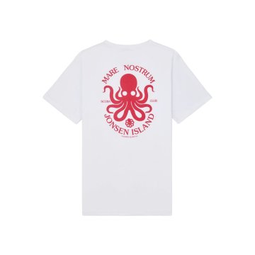 JONSEN ISLAND Classic Mare Nostrum White T-shirt à manches courtes unisexe