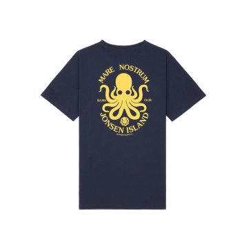 JONSEN ISLAND Classic Mare Nostrum Navy T-shirt à manches courtes unisexe