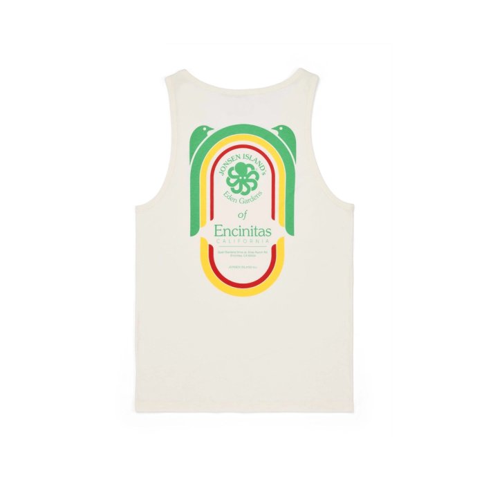 JONSEN ISLAND Classic Encinitas Coconut T-shirt débardeur pour homme JONSEN ISLAND Classic Encinitas Coconut T-shirt débardeur pour homme