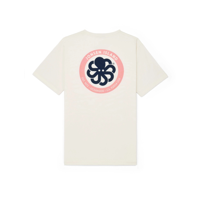 JONSEN ISLAND Classic Authentic Diamond Coconut T-shirt à manches courtes unisexe JONSEN ISLAND Classic Authentic Diamond Coconut T-shirt à manches courtes unisexe