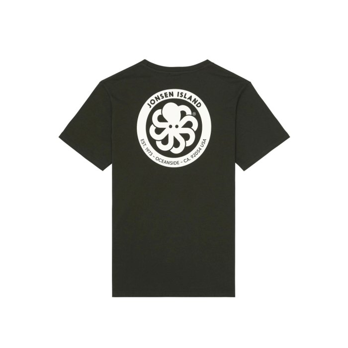 JONSEN ISLAND Classic Authentic Diamond Black T-shirt à manches courtes unisexe JONSEN ISLAND Classic Authentic Diamond Black T-shirt à manches courtes unisexe