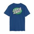 Santa Cruz Vertigo Dot Rich Navy T-shirt à manches courtes homme