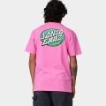 Santa Cruz Vertigo Dot Electric Pink T-shirt à manches courtes homme Santa Cruz Vertigo Dot Electric Pink T-shirt à manches courtes homme