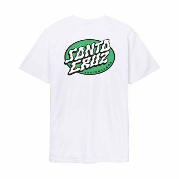 Santa Cruz Vertigo Dot White T-shirt à manches courtes homme