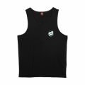 Santa Cruz Partial Dot Vest Black/Mint Blouson homme