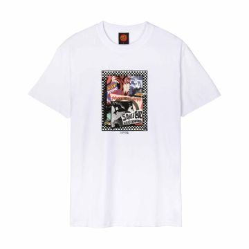 Santa Cruz Ad Collage Front White T-shirt à manches courtes homme