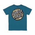 Santa Cruz Stamped Opus Camo Teal T-shirt à manches courtes junior