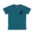 Santa Cruz Stamped Opus Camo Teal T-shirt à manches courtes junior Santa Cruz Stamped Opus Camo Teal T-shirt à manches courtes junior