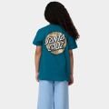 Santa Cruz Stamped Opus Camo Teal T-shirt à manches courtes junior Santa Cruz Stamped Opus Camo Teal T-shirt à manches courtes junior