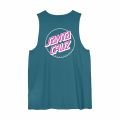 Santa Cruz Partial Dot Vest Teal Blouson homme