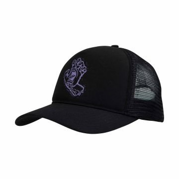 Santa Cruz Stamped Screaming Hand Black Casquette homme