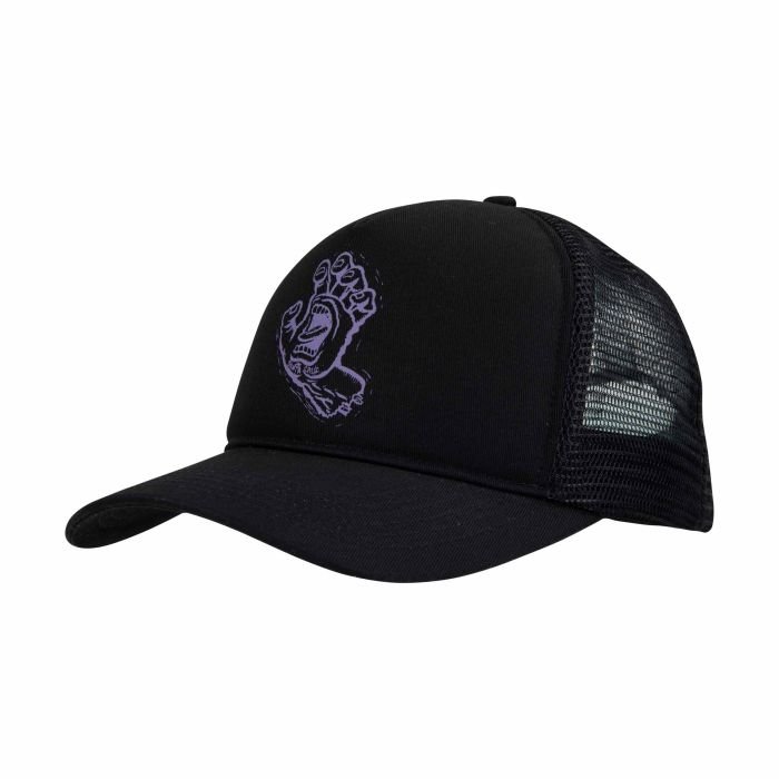 Santa Cruz Stamped Screaming Hand Black Casquette homme