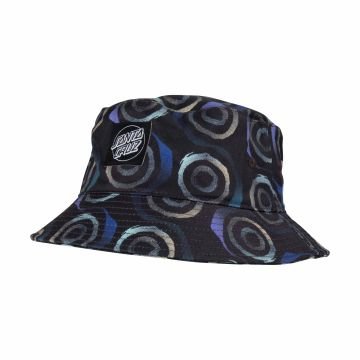 Santa Cruz Vertigo Haze Bucket Hat Black Chapeau homme