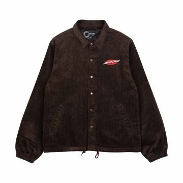 Santa Cruz Salba Voodoo Pit Coach Jacket Coffee Blouson homme