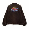 Santa Cruz Salba Voodoo Pit Coach Jacket Coffee Blouson homme