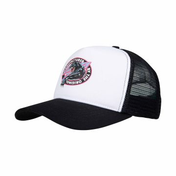 Santa Cruz Natas Sketch Panther Meshback Black/White Casquette homme