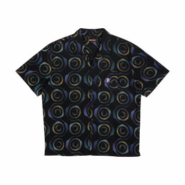 Santa Cruz Vertigo Haze Shirt Black Chemisette homme